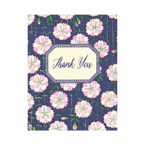 Paste Stationery Thank You Pattern Card