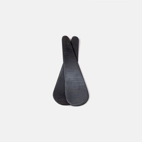 Peterman Black Ebonized Salad Server Pair