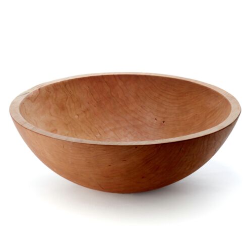 Peterman Cherry Wood Serving Bowl 15"