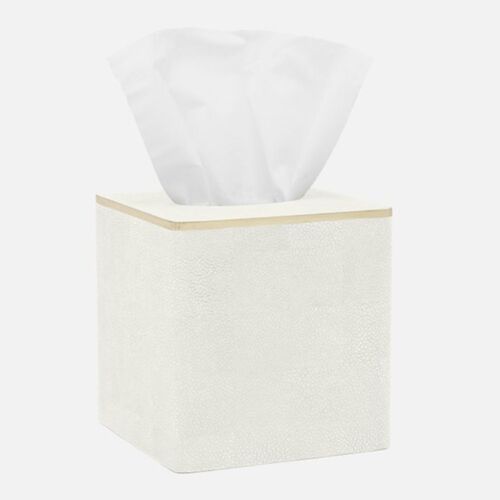 Pigeon & Poodle Bradford White & Gold Tissue Box