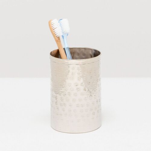 Pigeon & Poodle Buren Nickle Brush Holder