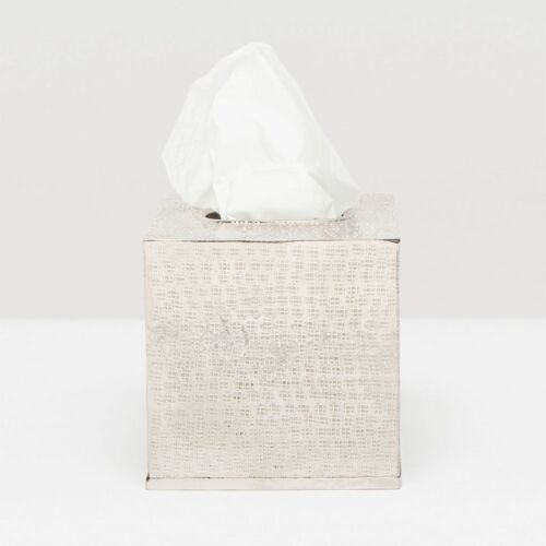 Pigeon & Poodle Buren Nickle Tissue Box