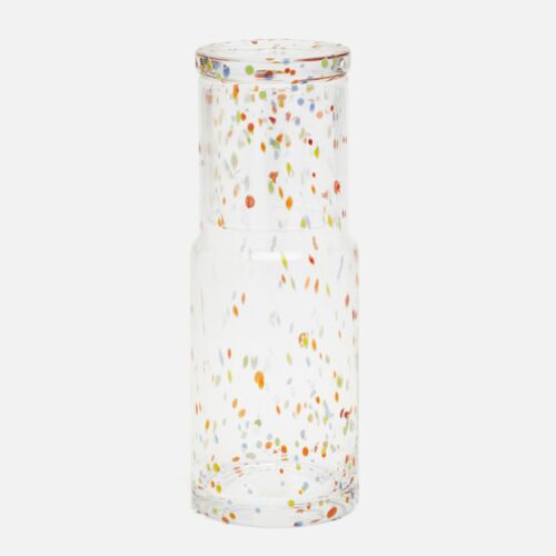 Pigeon & Poodle Glass Faro Carafe Dots