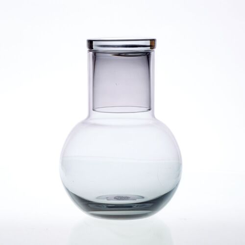 Pigeon & Poodle Glass Lausanne Carafe Gray