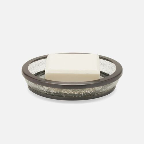 Pigeon & Poodle Pomaria Dark Bronze Soap Dish