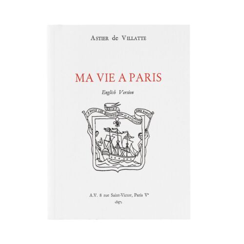  Ma Vie à Paris Guide Book by Astier de Villatte 4th Edition (English Ver.)