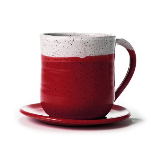 Rachael Pots Mug Red