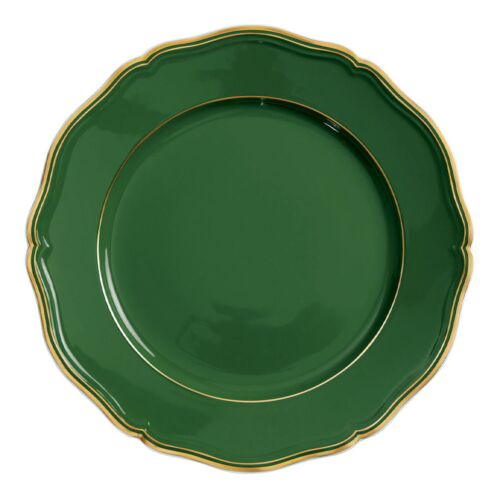 Raynaud Mazurka Green Buffet Plate