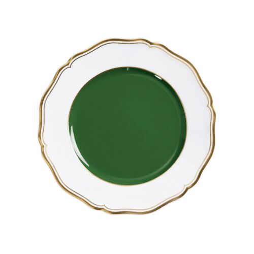 Raynaud Mazurka Green Dessert Plate