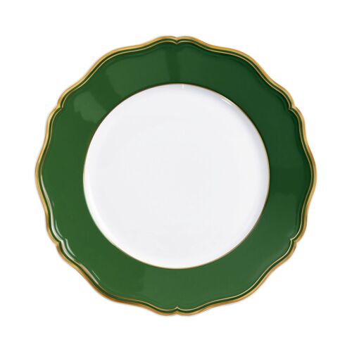 Raynaud Mazurka Green Dinner Plate