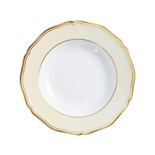Raynaud Mazurka Ivory Soup Plate