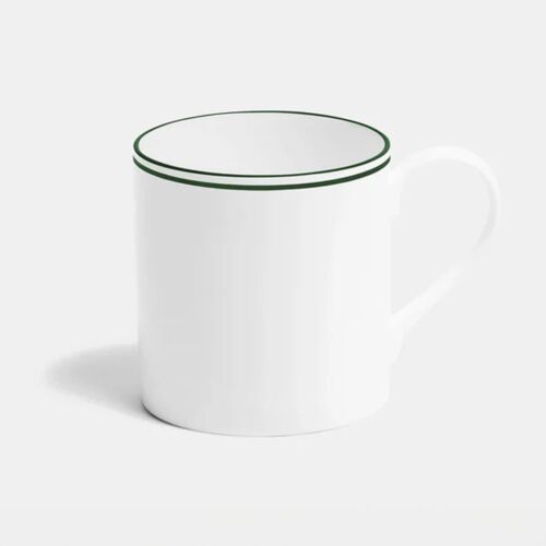 Richard Brendon Double Line Green Mug Large