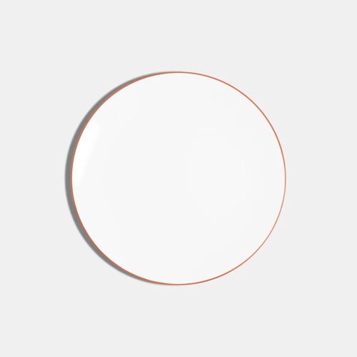      Richard Brendon Line Burnt Orange Bread & Butter Plate