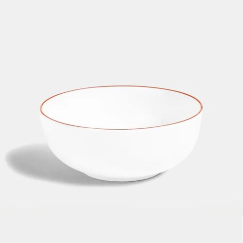      Richard Brendon Line Burnt Orange Cereal Bowl