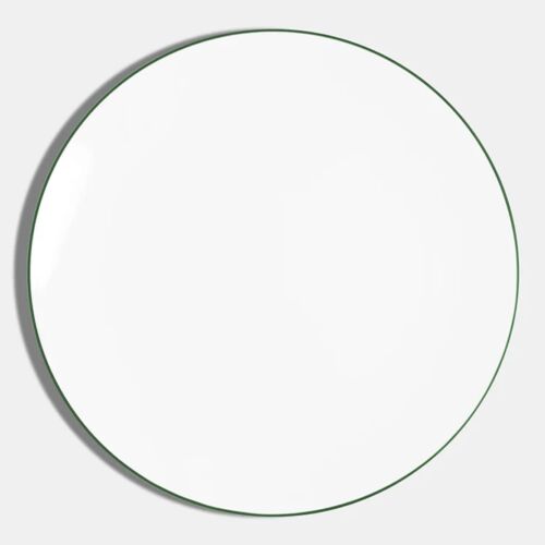 Richard Brendon Line Green Coupe Charger Plate