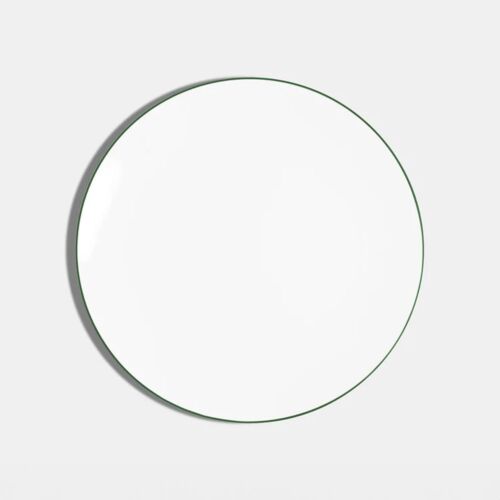 Richard Brendon Line Green Coupe Side Plate