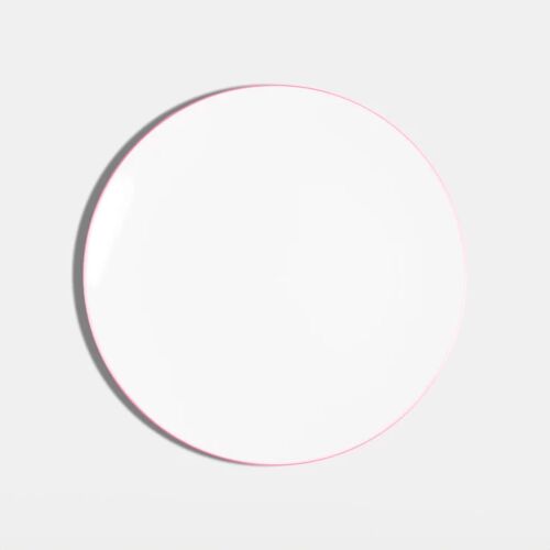 Richard Brendon Line Pink Coupe Side Plate