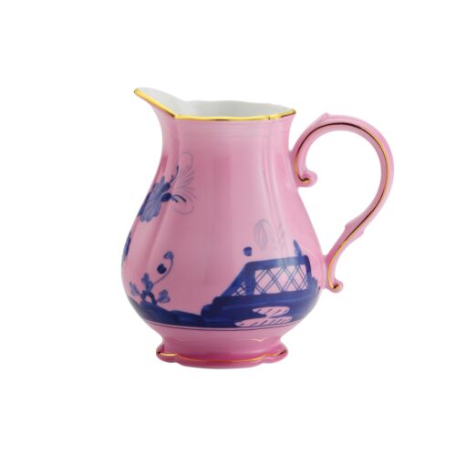 Ginori Oriente Italiano Azalea Gold Rim Milk Jug