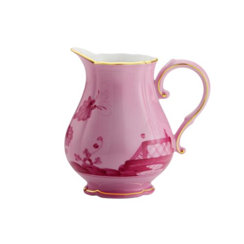 Ginori Oriente Italiano Porpora Gold Rim Milk Jug