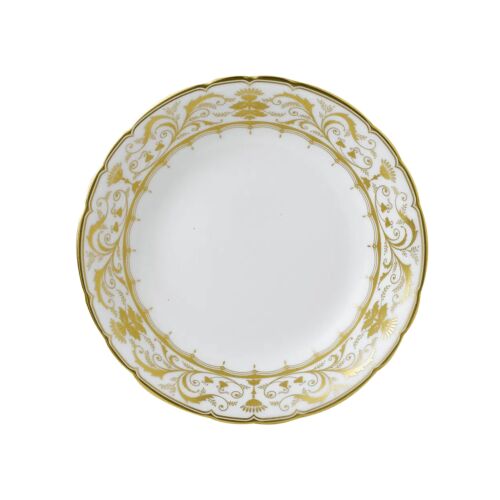 Royal Crown Derby Darley Abbey White & Gold Cereal Bowl