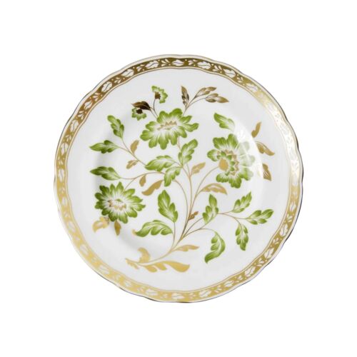 Royal Crown Derby Green & Gold Accent Plate