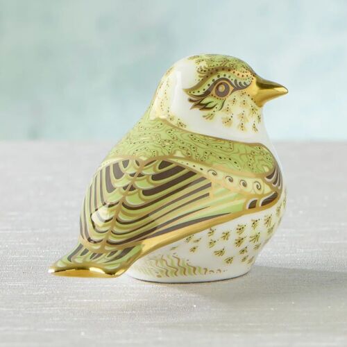 Royal Crown Derby Paperweight Chiff Chaff