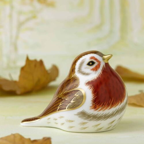 Royal Crown Derby Paperweight Royal Robin