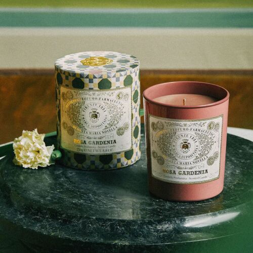 Santa Maria Novella Rosa Gardenia Candle