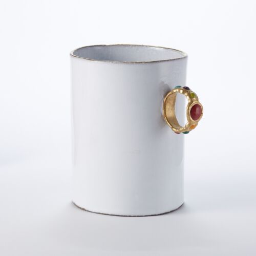 Serena Multicolor #1 Ring Mug