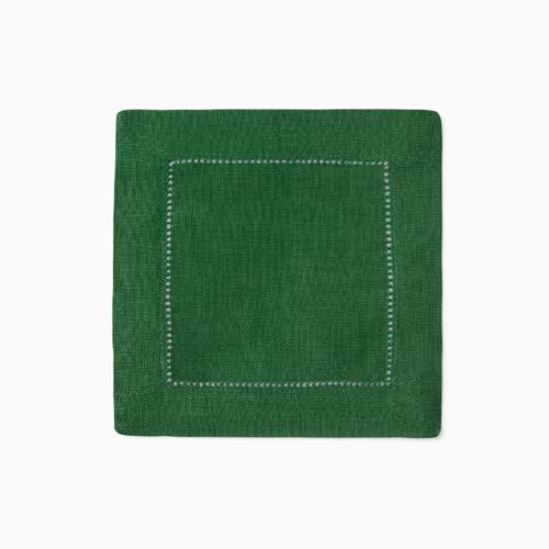Sferra Cocktail Napkin Festival Emerald