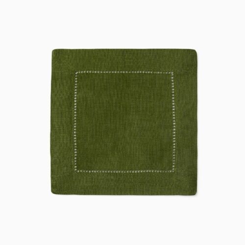 Sferra Cocktail Napkin Festival Sage