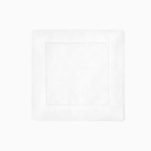 Sferra Cocktail Napkin Festival White