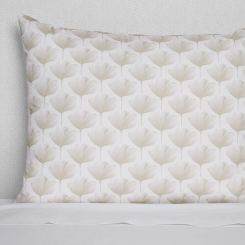 Sferra Edna White & Beige Boudoir Sham