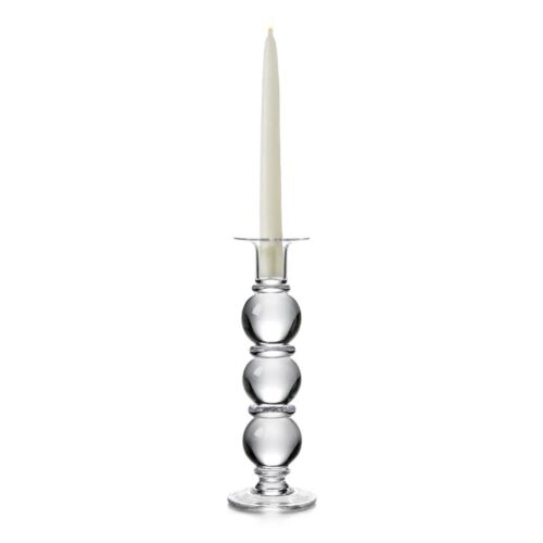 Simon Pearce Glass Hartland Candlestick Large