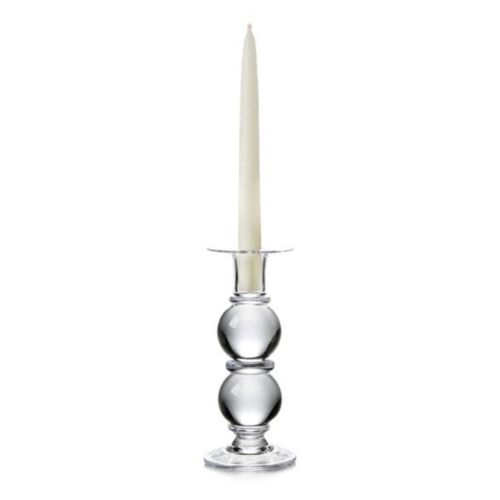 Simon Pearce Glass Hartland Candlestick Medium