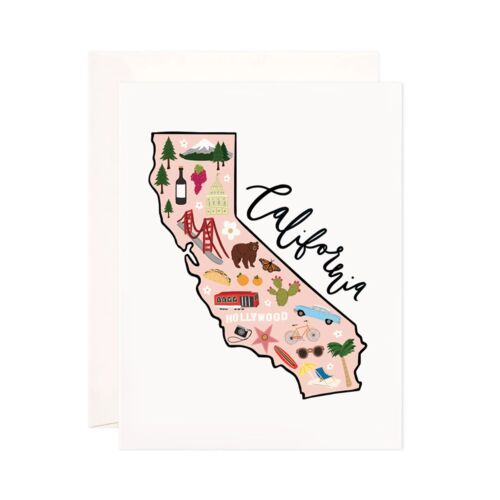 Stationery California Card