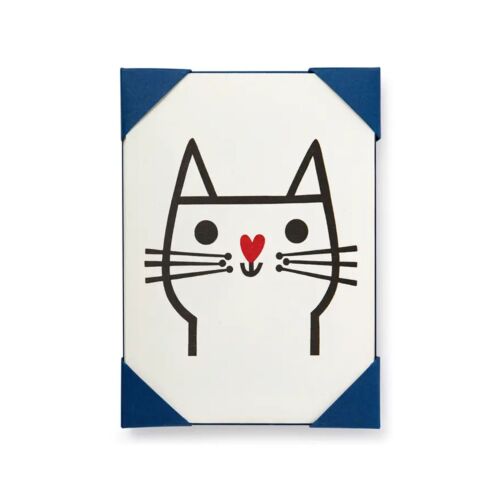 Stationery Cat By Jane Foster Card