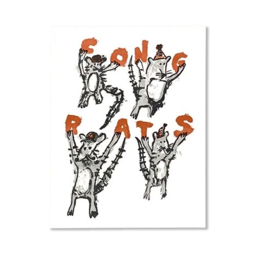 Stationery Congrats Rats Card