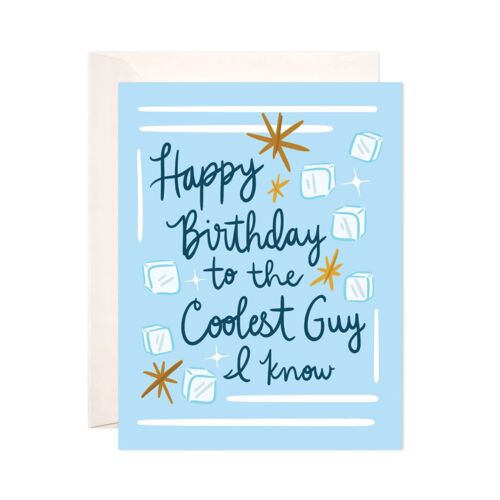 Stationery Coolest Guy Birthday Card