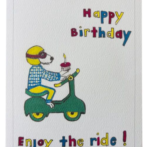 Stationery Enjoy the Ride Happy Birthday Card