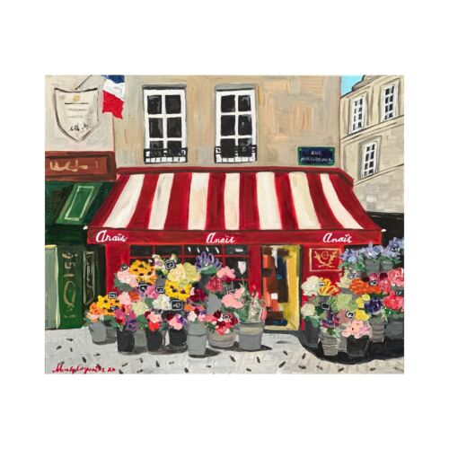 Stationery Paris Flower Shop Card