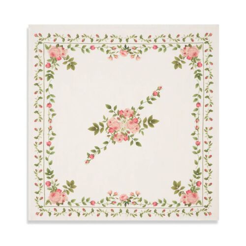 Summerill & Bishop Rose Trellis Napkin