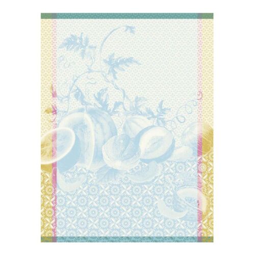 French Tea Towel Eclats Du Midi Fraicheur Blue