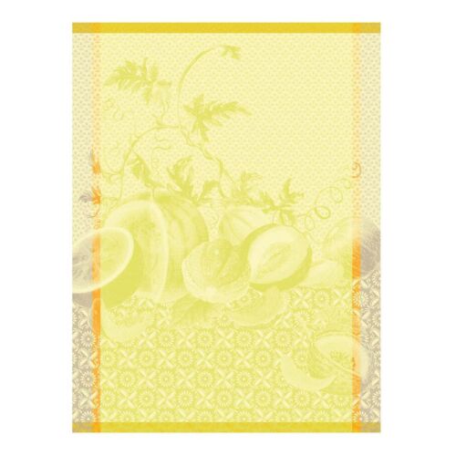 French Tea Towel Eclats Du Midi Fraicheur Green