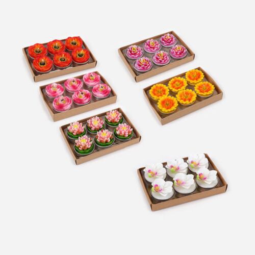 Tealight Set Flower