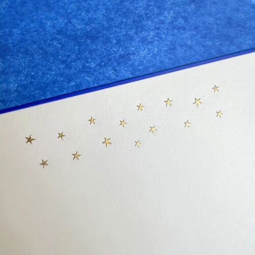 The Printery Stationery Set/10 Note Card Stars