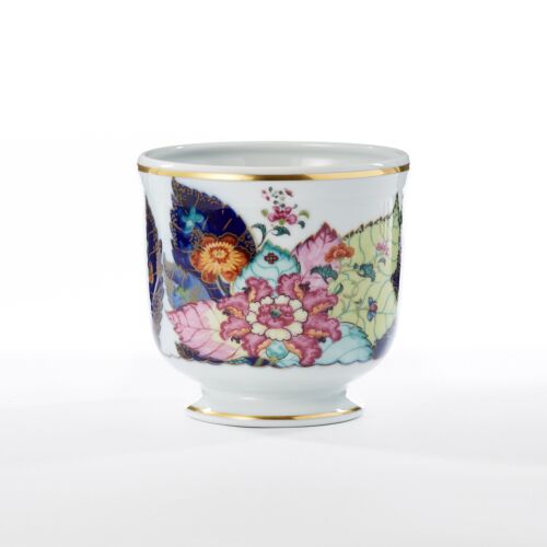 Mottahedeh Tobacco Leaf Cachepot