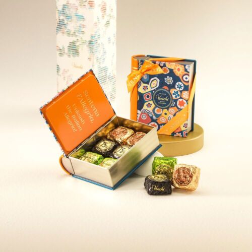 Venchi Murrine Mini Book with Assorted Chocoviar