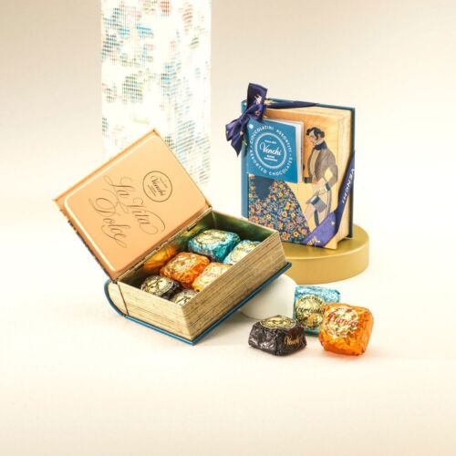 Venchi Vintage Mini Book with Assorted Chocoviar