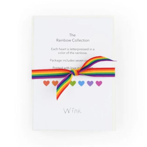 Wink Stationery Rainbow Card Collection